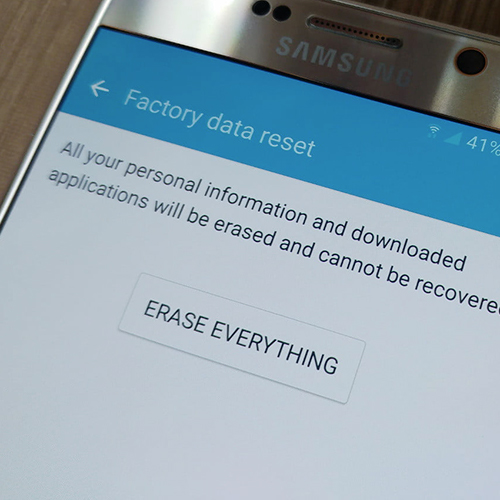 cancellazione dati mobile