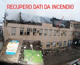 recupero dati da incendio