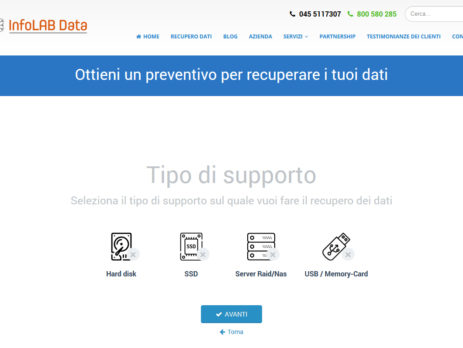 preventivo recupero dati, preventivo recupero dati