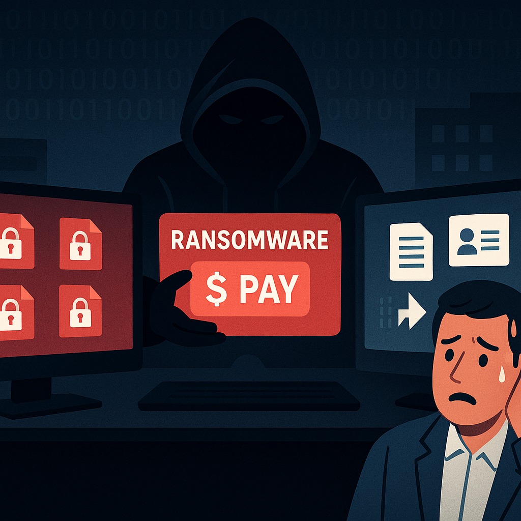 Doppia estorsione con Ransomware