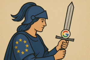 L'UE che usa poi una parte dipendente da Google, in questo caso per l'Applicazione